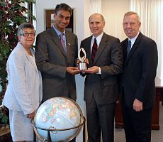 Catholic Relief Services recognizes Church of Jesus Christ of Latter-day Saints with Deus Caritas Est Award