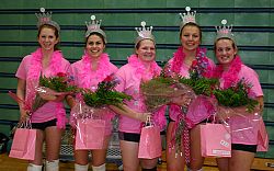 JDCHS volleyball team seniors honored