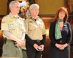 Religious Emblems Awards ceremony honors Scouts