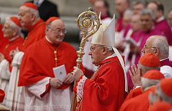 In pre-conclave sermon, Cardinal Sodano calls for unity