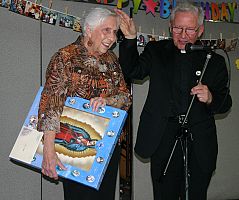 Parishioner celebrates 90th birthday