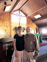 Deacon Rick and Lori Klein depart