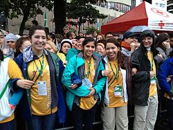 Ser voluntario en la Jornada Mundial de la Juventud 2013 es una experiencia muy especial