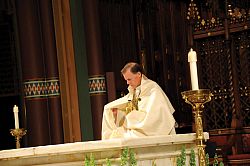 Allow the light of Christ, bishop says at Easter vigil