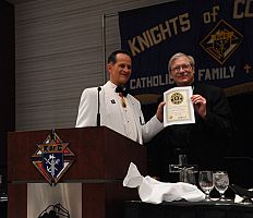 Knights of Columbus honored at 2014 state convention