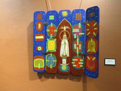 'Rostros de Adoración a María' forman parte de una exhibición en SLC de una artista Católica