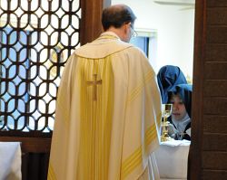 Mass with the Carmelites