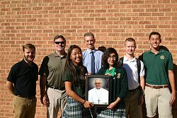 St. Joseph students find a bond with the pope