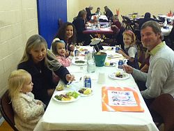Families give thanks at Saint Olaf School