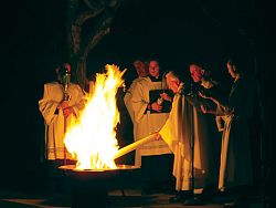 Easter fire fans flames of evangelization