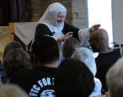 Sr. Nancy Murray brings St. Catherine of Siena to SLC