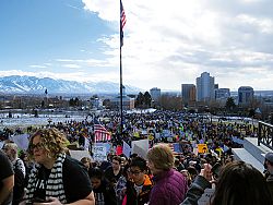 Se realizan marchas por los refugiados e inmigrantes en el estado de Utah 