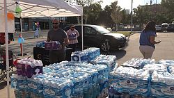 CCS distributes around 500 bottles of water a day to the homeless
