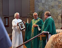 Parishes celebrate retiring priests/Msgr. Joseph M. Mayo
