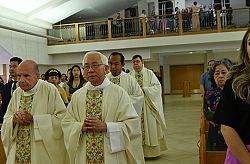 Fr. Dominic Thuy Dang Ha thanks community as he prepares to retire