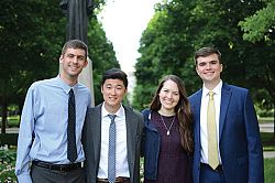 University of Notre Dame master's students teach theology in diocesan schools 