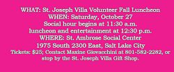Last luncheon for St. Joseph Villa Volunteers