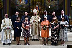 Deacon candidates instituted as lectors 