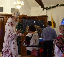 Bishop of Ukrainian Eparchy visits Utah congregation