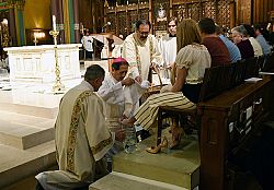 Easter triduum at the cathedral of the Madeleine