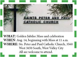 Sts. Peter and Paul Parish to mark 50th anniversary