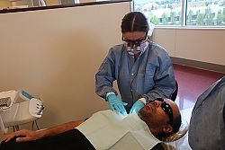 Dental clinic works with Catholic Community Services to provide services to local refugees