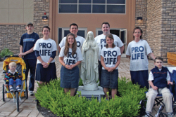 Crossroads students walk, pray for unborn children