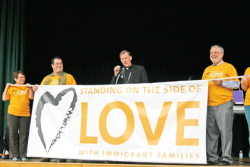 Bishop Wester speaks on the side of immigrants