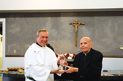 Msgr. Fitzgerald honored with inaugural Yves Congar award