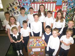 St. Joseph students provide Treats for Troops