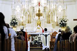 Eucharistic adoration offers time alone with God