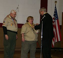 Bishop's Dinner for Scouters and Clergy honors leaders