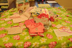 Items needed for St. Martha's Baby Project