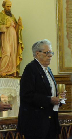 At 91, St. Joseph parishioner serves with gladness