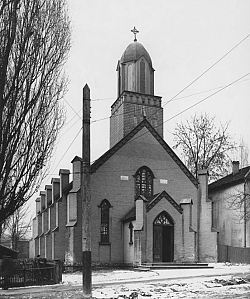 Utah's first Catholic church, Saint Mary Magdalene, was built in the middle of SLC