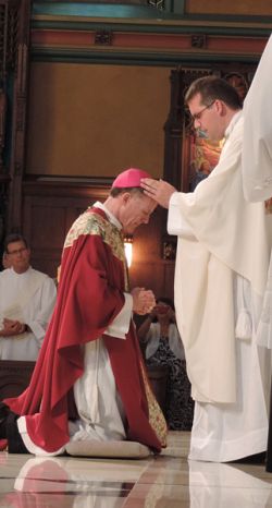 Diocese celebrates priestly ordination