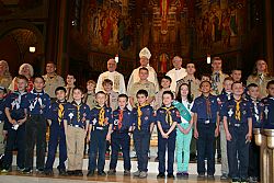 Girl, Boy Scouts and adult leaders are honored
