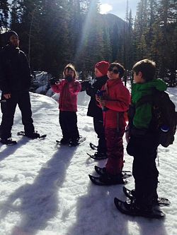 Snowshoe expedition teaches ecology, biology