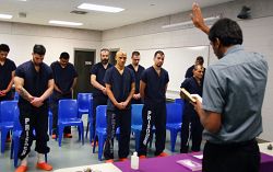 Catholics involved in jail ministry visit the incarcerated to distribute ashes as Lent begins
