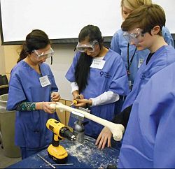 Judge Memorial CHS girls gain confidence in continuing with science, engineering education
