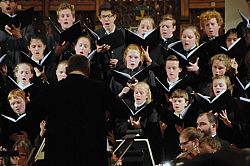 Special performance of Monteverdi's 'Vespers' kicks off choir school's 20th anniversary 