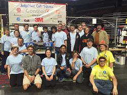 Rookie robotics team battles to the top