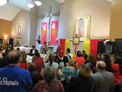 Hundreds gather to celebrate the Holy Spirit at the Pentecost vigil at Sts. Peter and Paul 