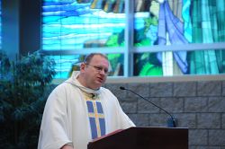 Dominican priest begins ministry at Juan Diego CHS