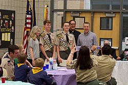 Scouts Recognized