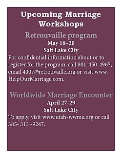 Upcoming events to help marriages