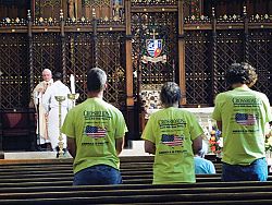 Crossroads walkers take pro-life message across U.S.