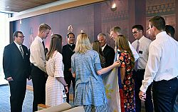 Bishop Oscar A. Solis speaks at interfaith gathering at Brigham Young University