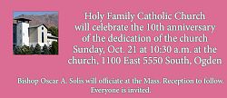 Parish to celebrate 10th anniversary of dedication