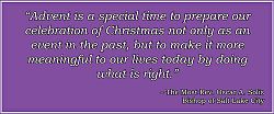Bishop Solis' Advent Message